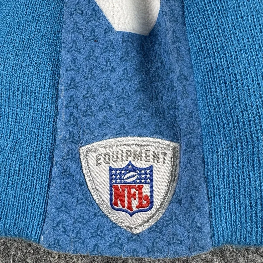 Vintage Y2K Reebok Carolina Panthers Beanie Youth Blue Sideline Equipment NFL